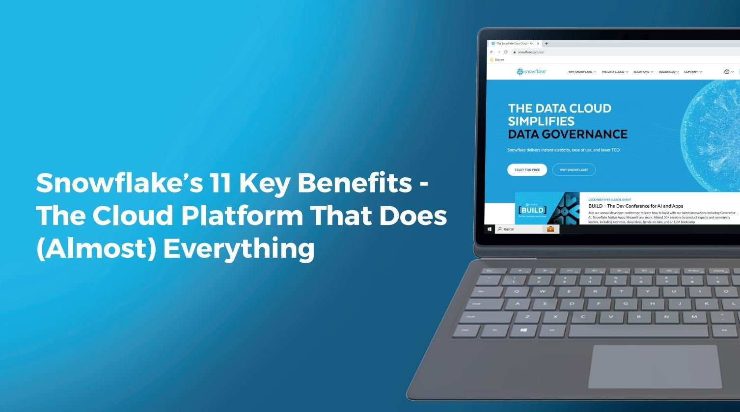 Snowflake the ideal cloud platform for companies Bismart